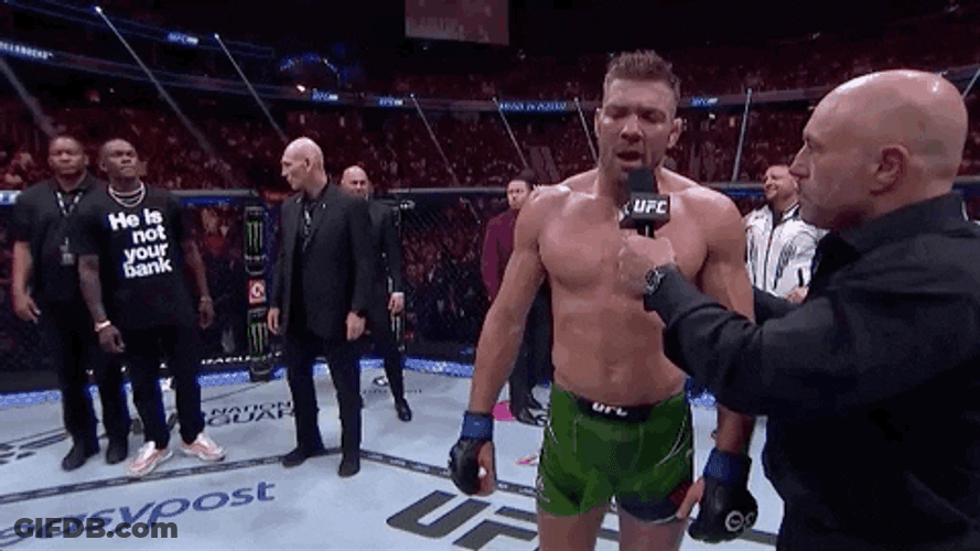 Dricus Du Plessis Interview After Game GIF