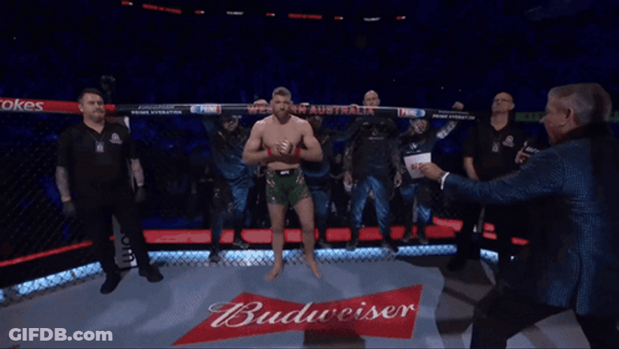 Dricus Du Plessis Smile After The Battle GIF
