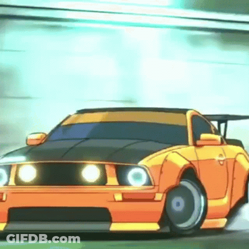 Drift Cars Different Cars Transition GIF