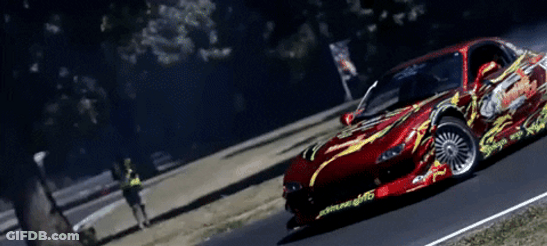 Drifting Competition GIF