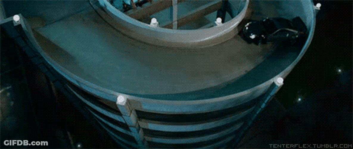 Drifting On Parking GIF