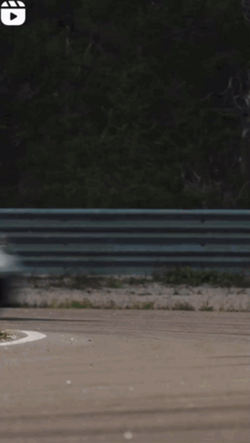 Drifting Porsche 911 GT3 RS White GIF