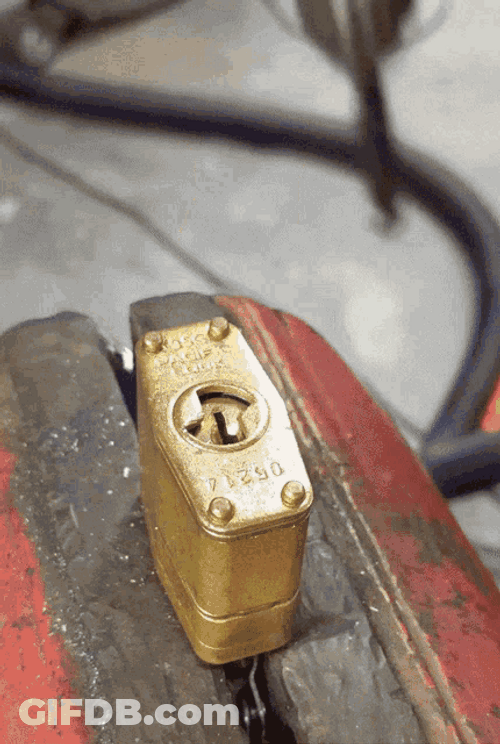 Drill Locksmith Lockpicking GIF