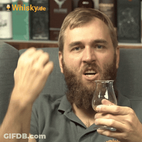 Drink Reaction Excited Yes GIF