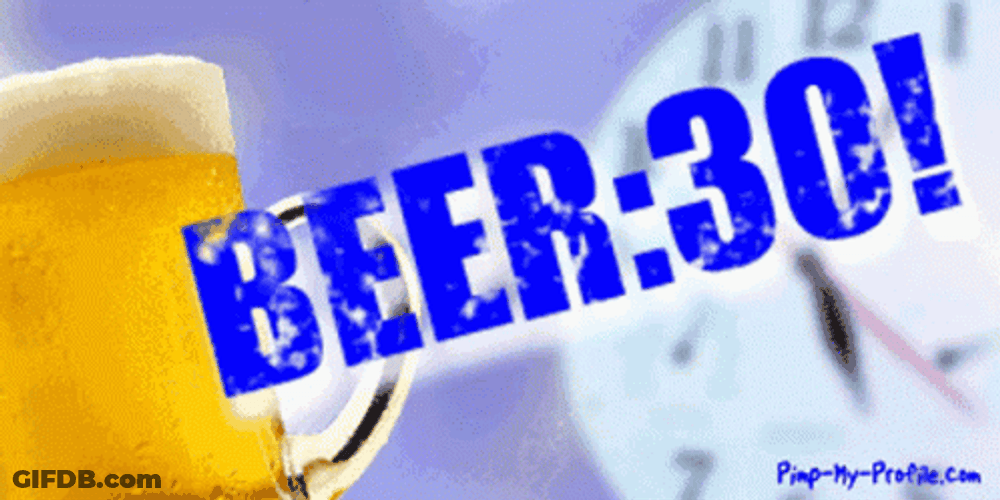 Drinking Beer GIF
