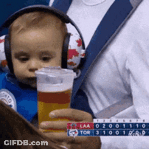 Drinking Beer GIF