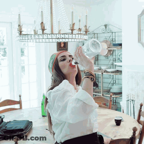Drinking Bottle Of Tequila GIF