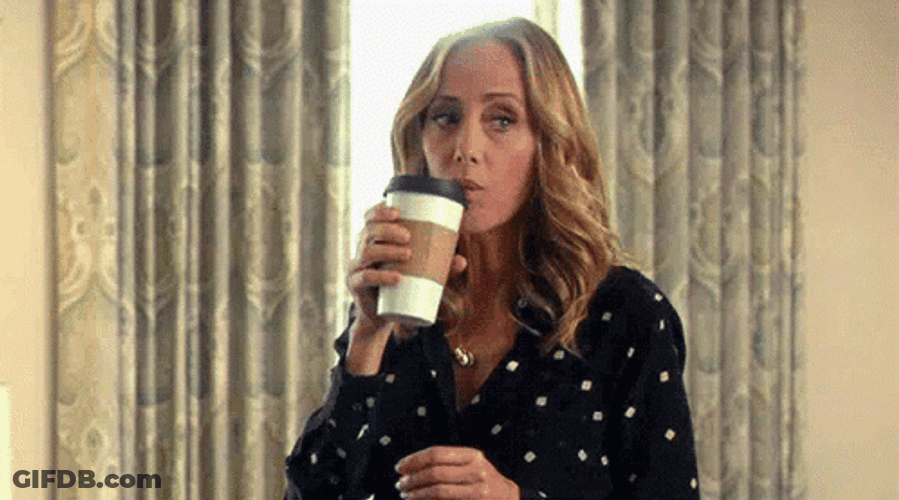 Drinking Coffee Greys Anatomy Teddy Altman GIF