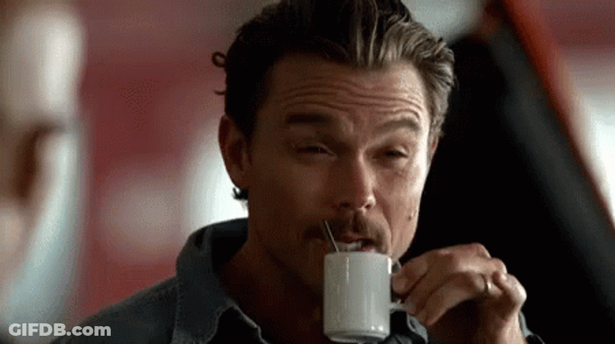 Drinking Coffee Pinkies Up Sip GIF