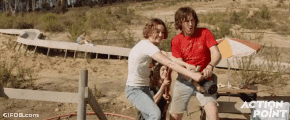 Drinking From A Fire Hose Action Point Trailer GIF