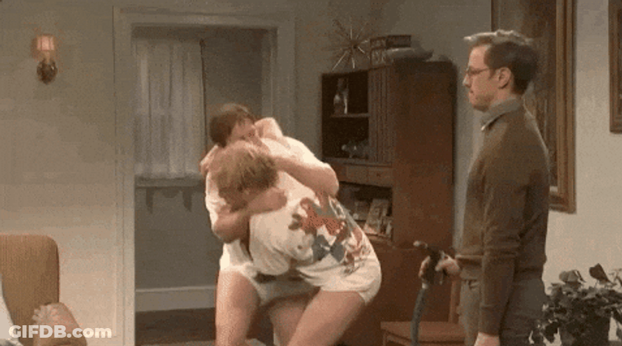 Drinking From A Fire Hose Kyle Mooney GIF