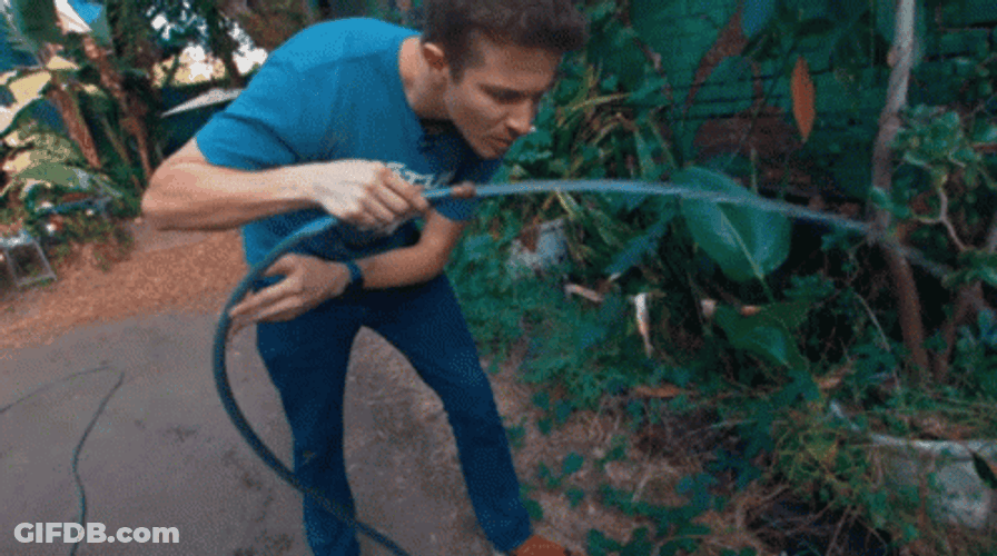 Drinking From A Fire Hose Youtuber Wren GIF