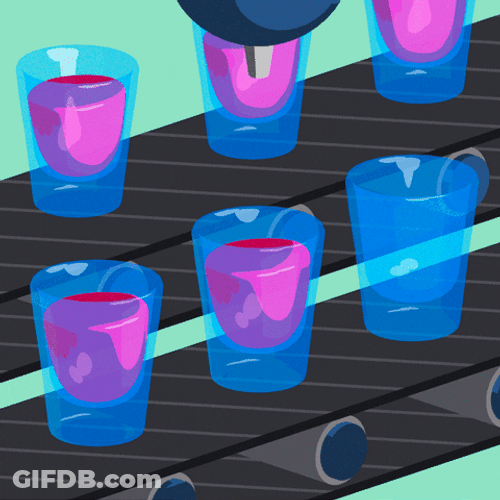 Drinking Glass Jelly GIF