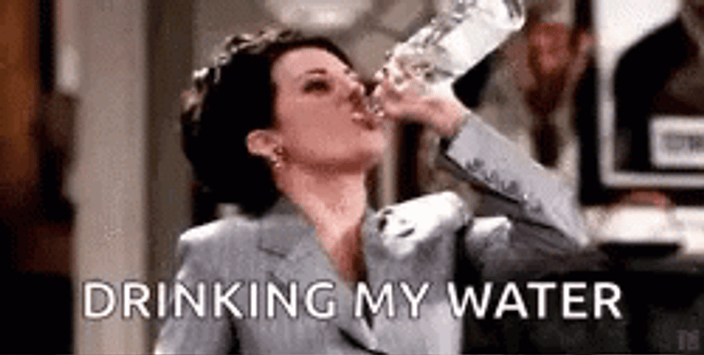 Drinking My Water GIF