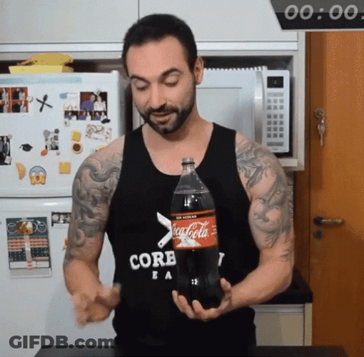 Drinks Coca Cola Slowly GIF