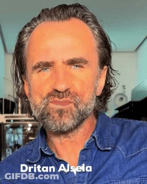 Dritan Ansela Drinks Espresso GIF