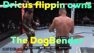 Drius Flippin Owns The Dogbender In A Boxing Match GIF