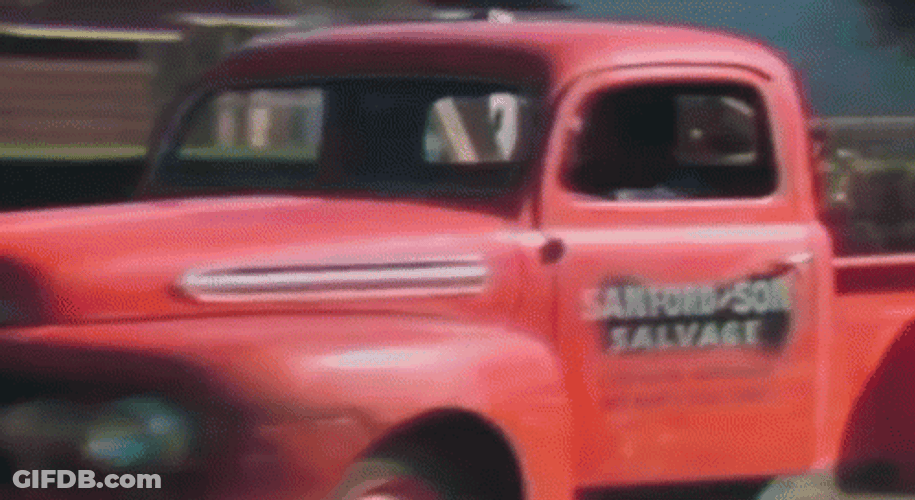 Drive By First Generation Ford GIF