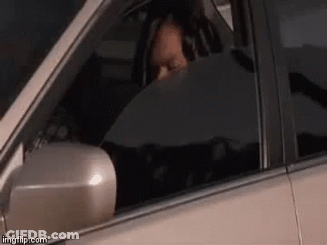 Drive By Opening Glass Window GIF