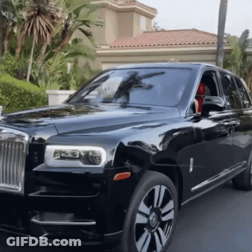 Drive By Rolls Royce Cullinan GIF