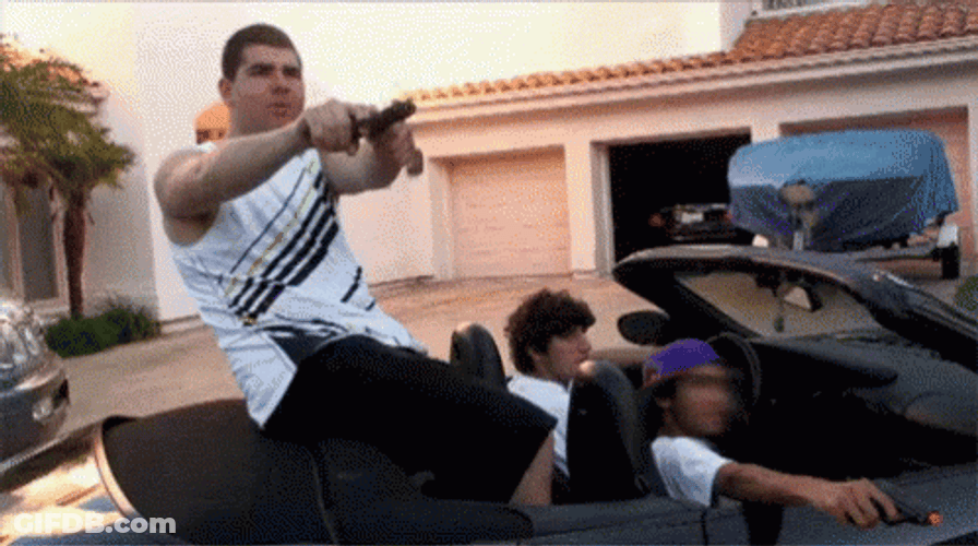 Drive By Thug Life GIF