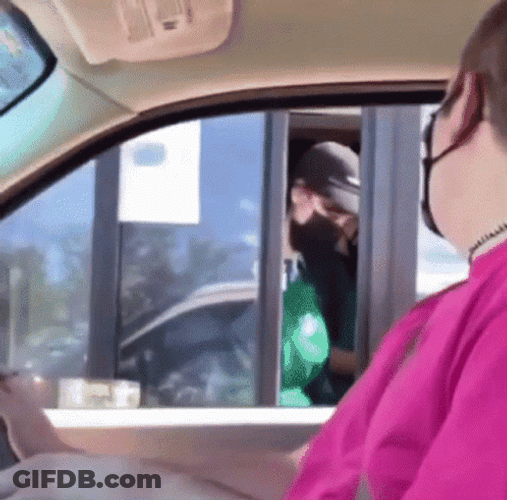 Drive Through Crazy Driving GIF