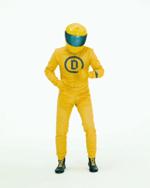 Driverama Yellow Persona Hurry Up GIF