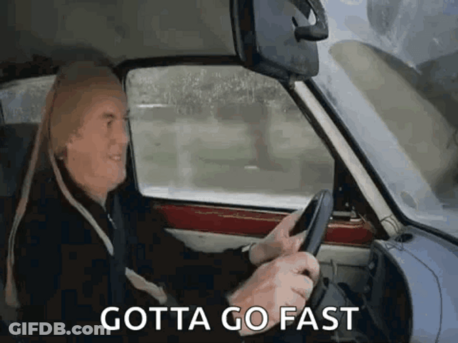 Driving Crazy Got A Go Fast GIF