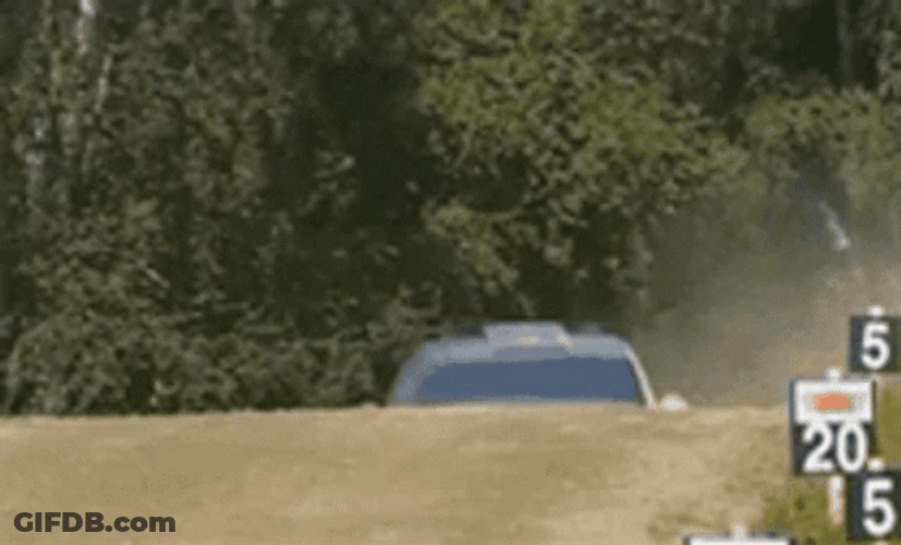 Driving Crazy Jump Out GIF