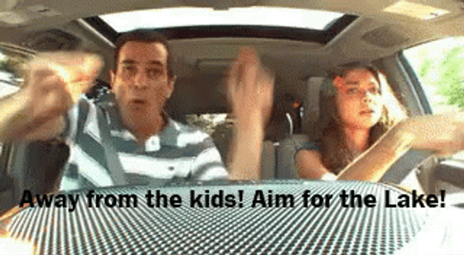 Driving Out Of Control GIF
