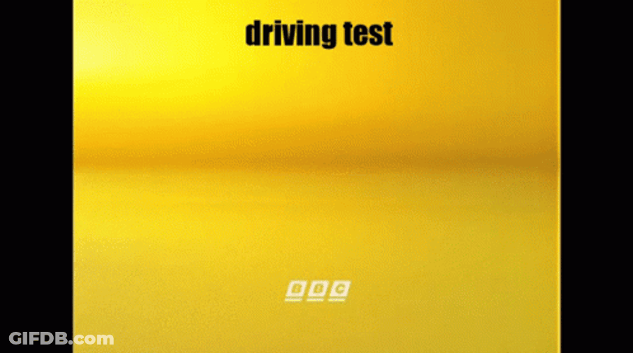 Driving Test Day Moving Number GIF