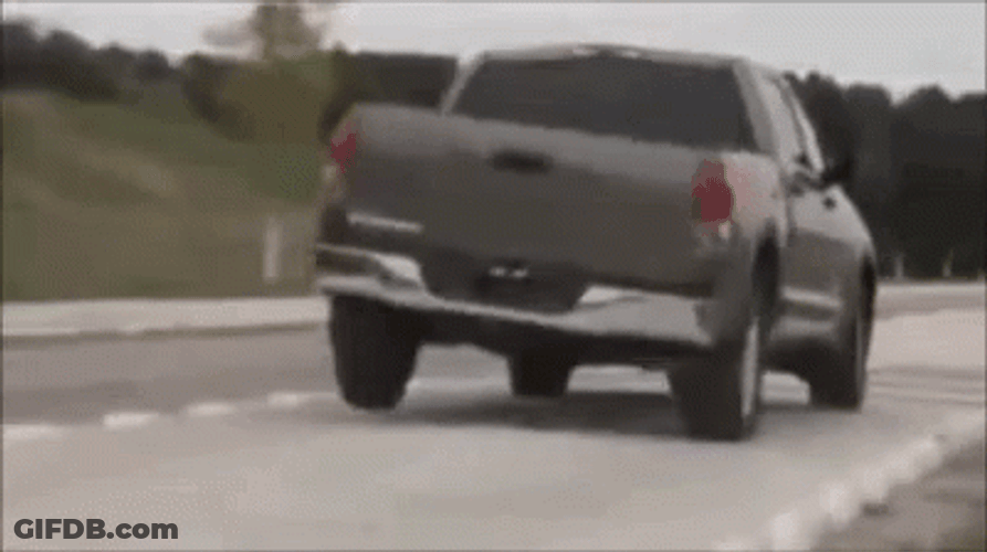Driving While The Truck Is Twerking GIF
