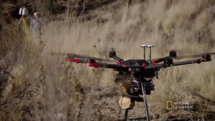 Drone Takeoff National Geographic GIF