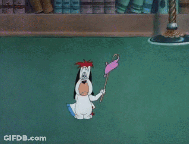 Droopy Waving Flag GIF