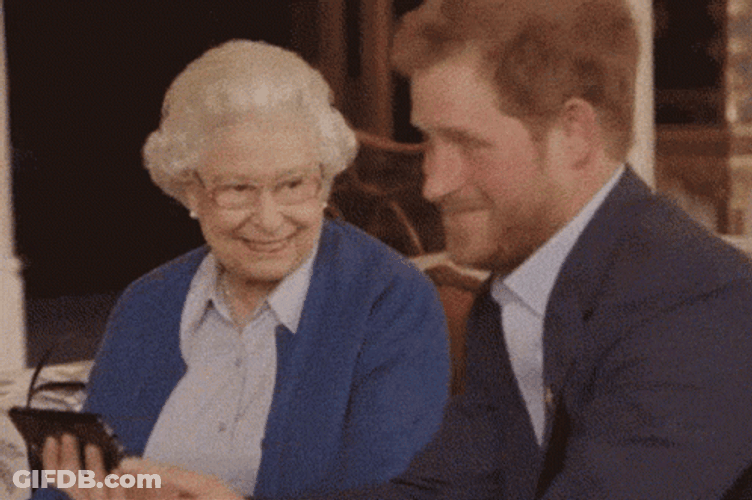 Drop The Mic Smiling Prince Harry GIF