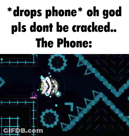 Drops Phone Oh God Pls Don't Be Cracked The Phone GIF