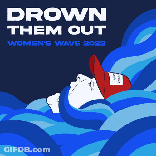 Drown Them Out On Blue Wave GIF