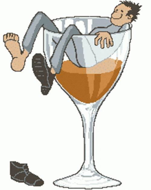 Drowned With Bevo Drunken Man GIF