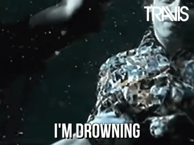 Drowning Dougie Payne GIF