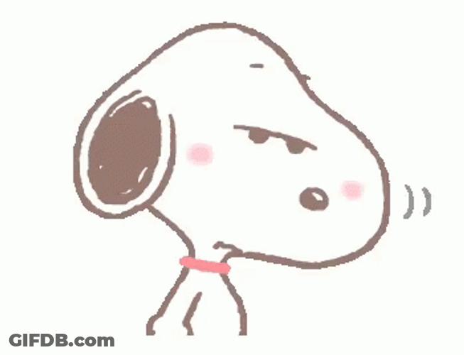 Drowsy Snoopy Sunday GIF