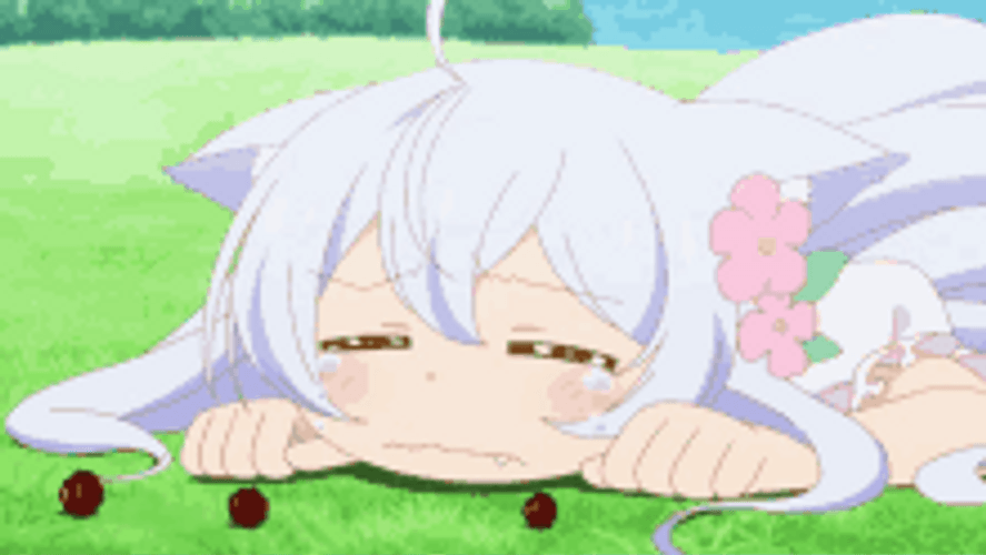 Drugstore In Another World Noella  Anime Girl Crying GIF