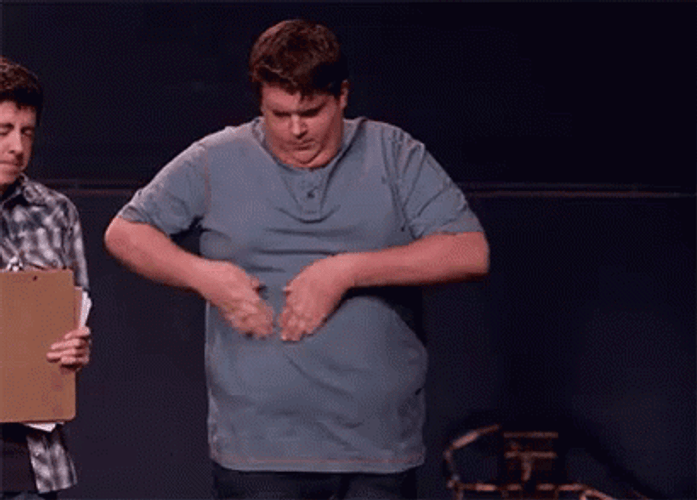 Drum Roll Belly Pitch Perfect GIF