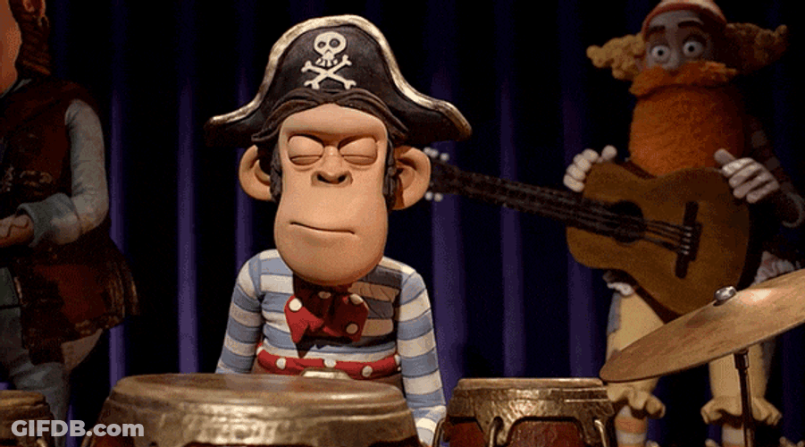 Drum Roll Pissed Mr. Bobo GIF