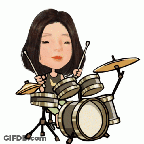 Drum Roll Please Girl GIF