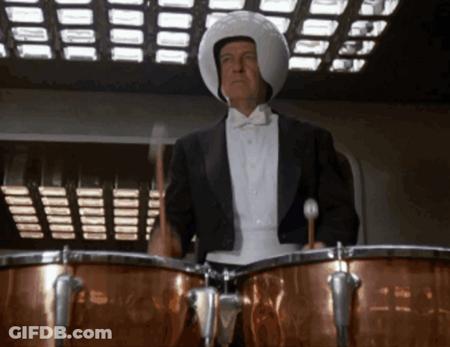 Drum Roll Please Mel Brooks GIF