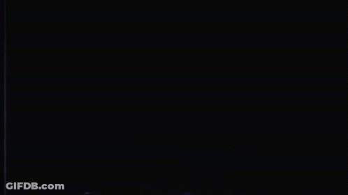 Drum Set With Flamingo Neon Sign GIF