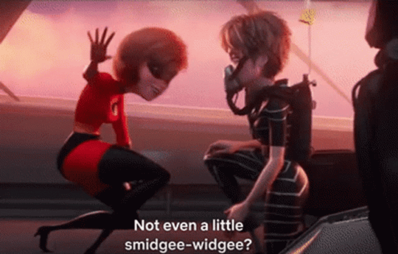 Drunk Elastigirl On A Plane GIF