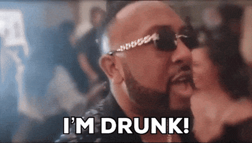 Drunk Guy Admits He Is Drunk GIF