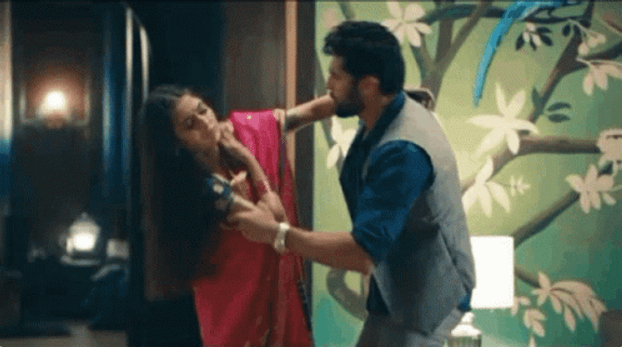 Drunk Guy And Woman Holding Each Other GIF