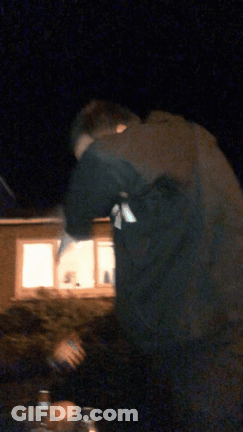 Drunk Guy Crazy Dancing GIF